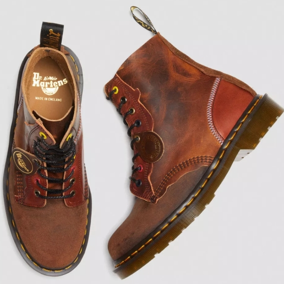 🔥🔥MADE IN ENGLAND DEADSTOCK LEATHER LACE UP BOOTS